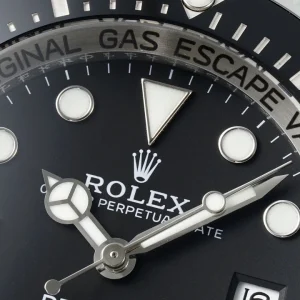 Caseback of Deepsea with Ringlock system architecture visible