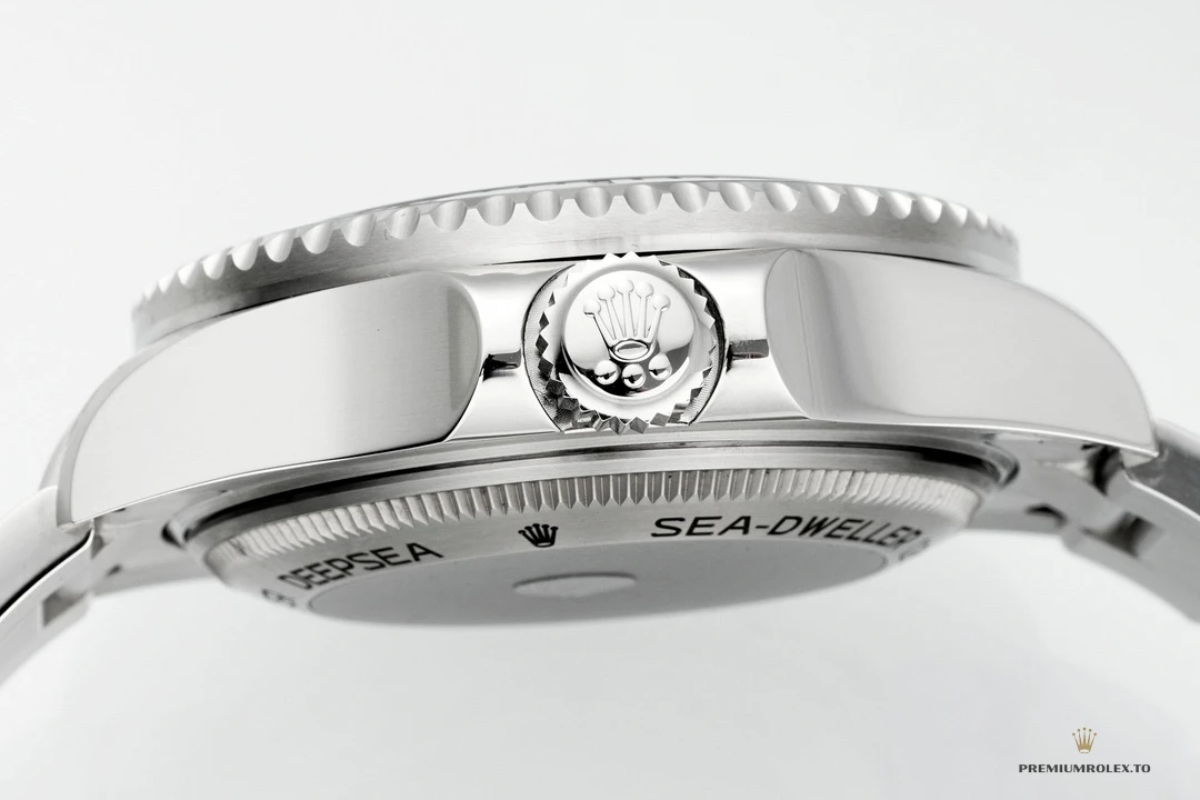 Fake Rolex Sea-Dweller Deepsea Black Dial 44mm 116660 - Luxury Replica Watch