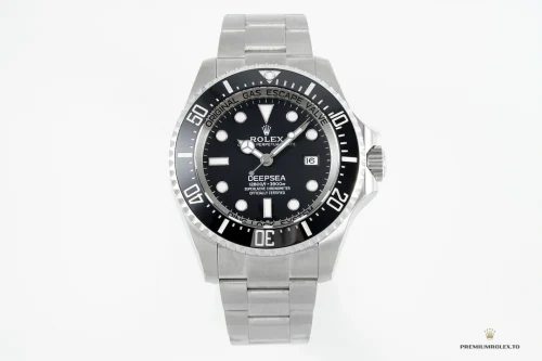 Fake Rolex Sea-Dweller Deepsea Black Dial 44mm 116660 - Affordable Luxury Fake Timepiece