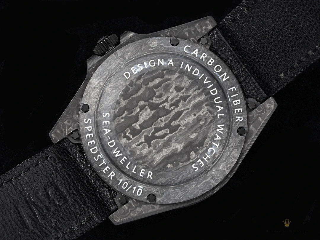 Superclone Rolex Sea Dweller full carbon black 43mm - High-Grade Replica Watch