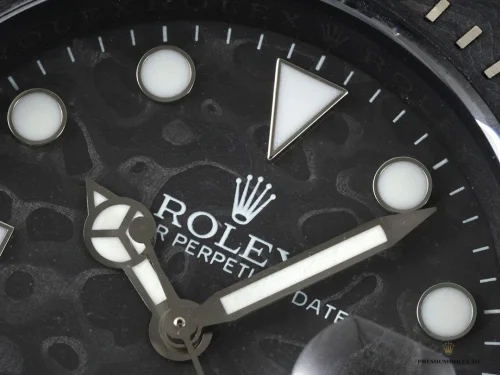 Superclone Rolex Sea Dweller full carbon black 43mm - Budget Luxury Replica Watch