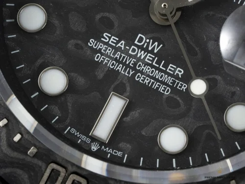 Superclone Rolex Sea Dweller full carbon black 43mm - 1:1 Swiss Replica Watch