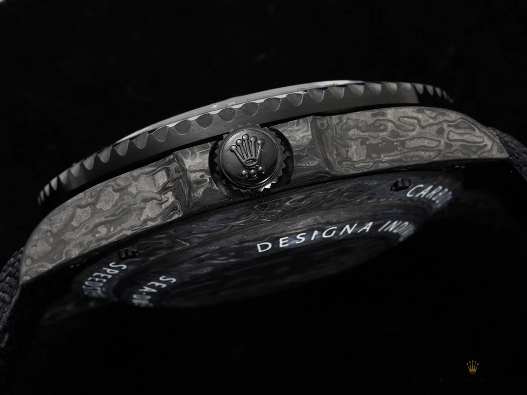 Superclone Rolex Sea Dweller full carbon black 43mm - High-Grade Replica Watch