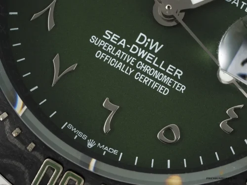 Clone Rolex Sea Dweller Green Dial Hunter Arabic 43mm - Top-Tier Swiss Replica Watch