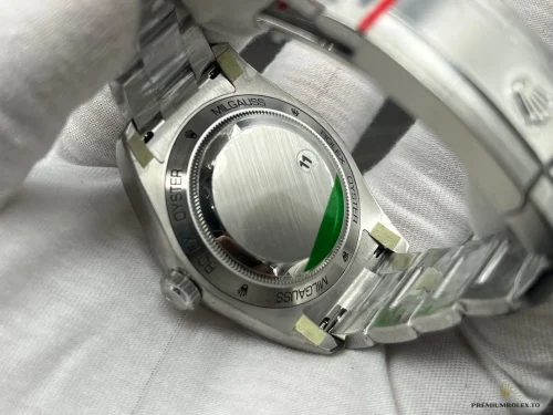 Fake Rolex Milgauss 40mm Green Black 116400GV - Swiss-Made Clone Watch