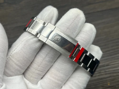 Fake Rolex Milgauss 40mm Green Black 116400GV - Luxury Replica Watch