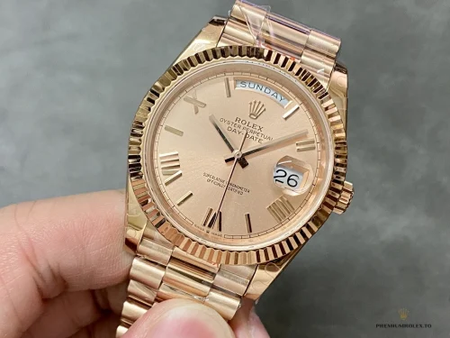 Replica Rolex Day-Date 40mm 228235 Sundust dial - Factory Super Clone Watch