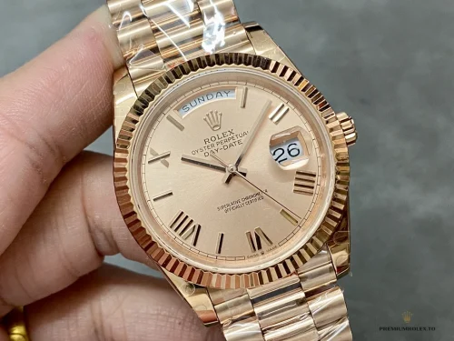 Replica Rolex Day-Date 40mm 228235 Sundust dial - Premium Super Clone Watch