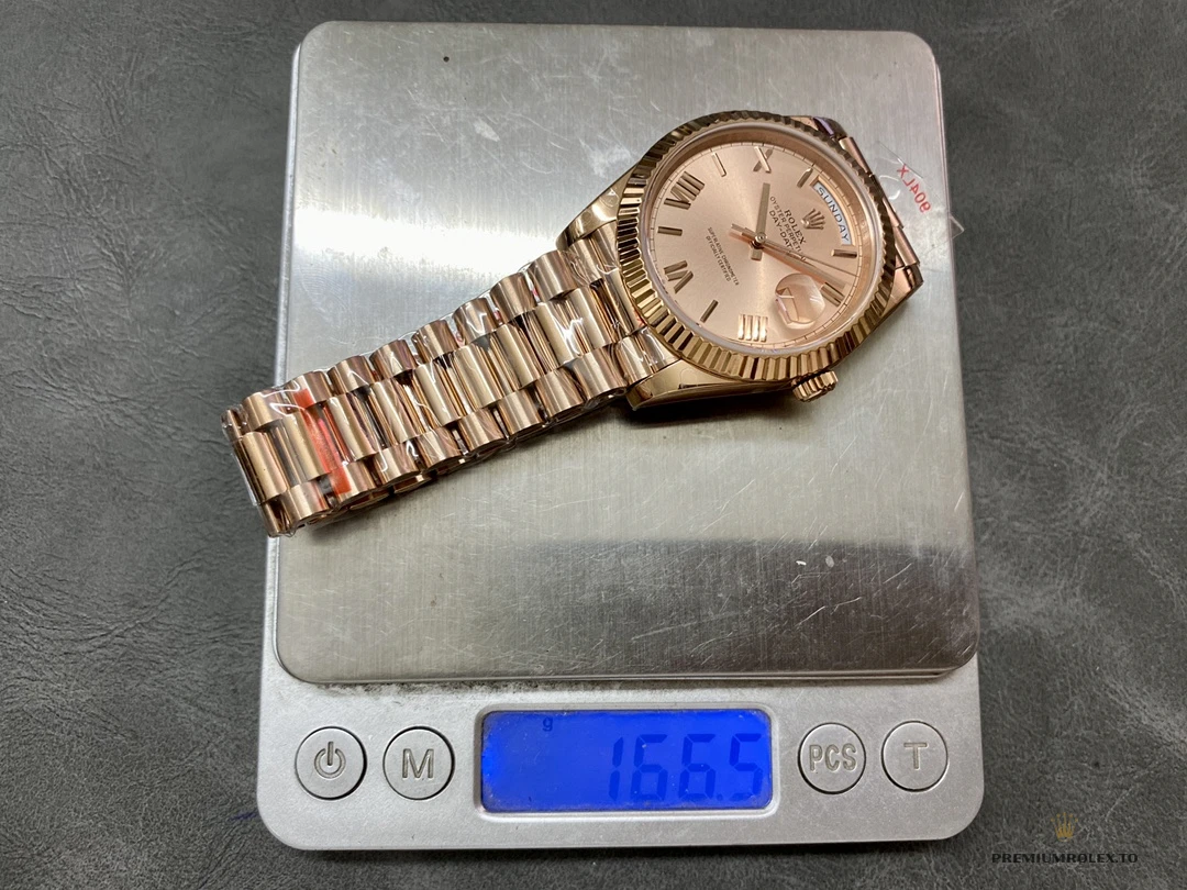 Replica Rolex Day-Date 40mm 228235 Sundust dial - Budget Luxury Replica Watch