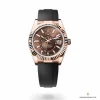 Replica Rolex Sky-Dweller Oyster 42 mm Everose gold M336235