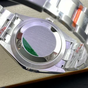 Caseback of Sky-Dweller 326934 with engraved Rolex coronet