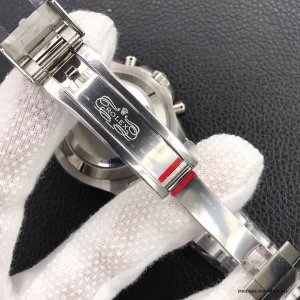 Wrist shot of Yacht-Master II 116680 on Oyster bracelet in outdoor light