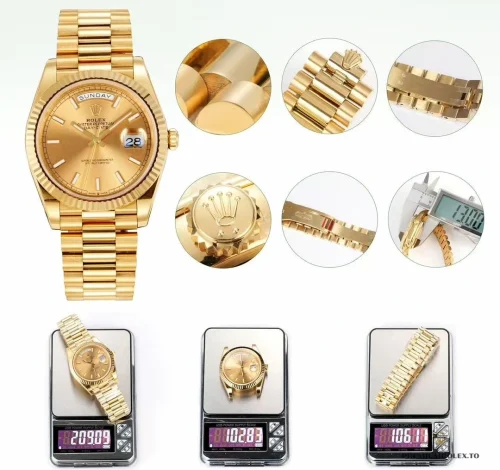 Replica Day-Date Rose Gold 40mm Full Collection - 1:1 Swiss Replica Watch