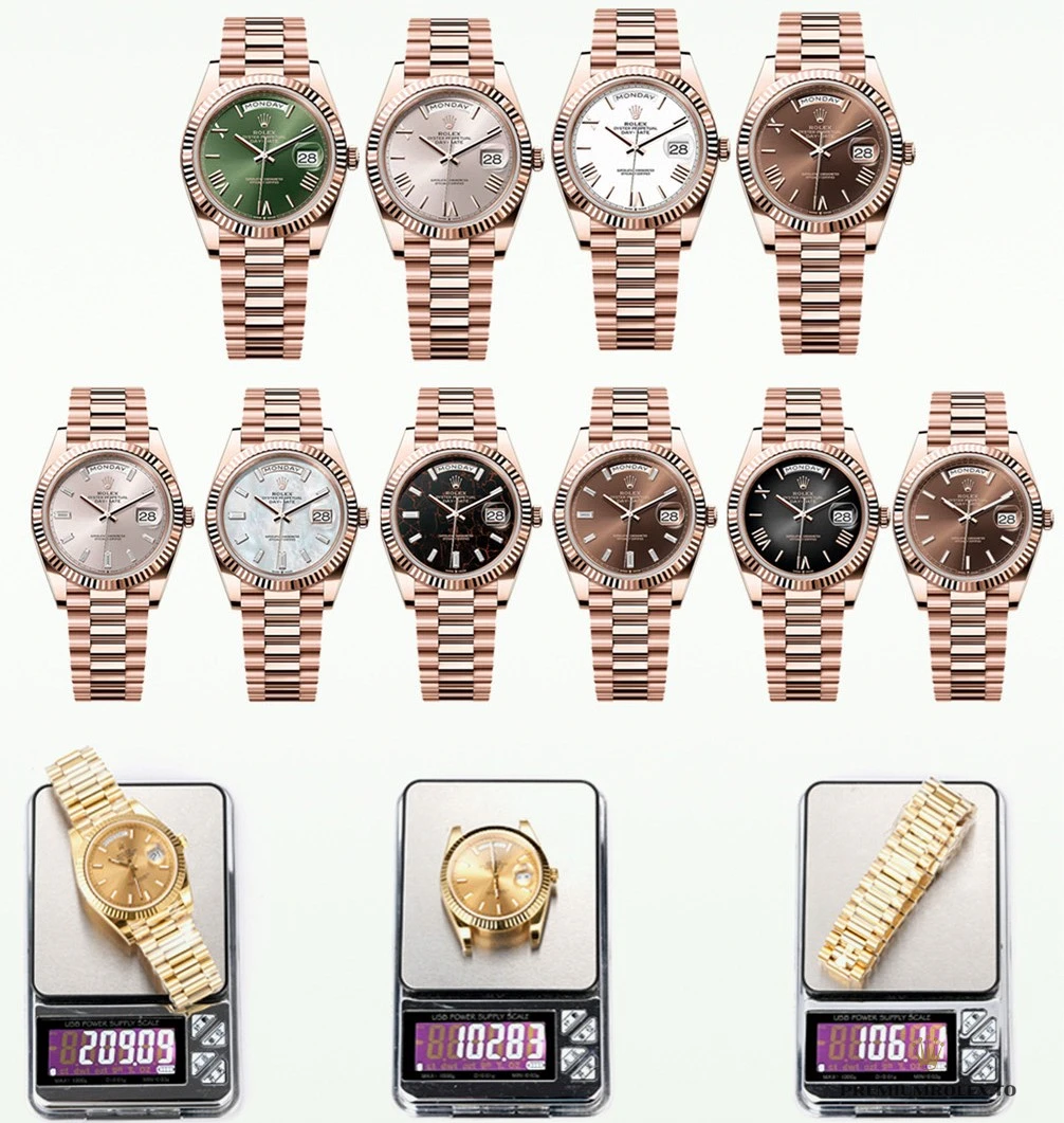 Replica Day-Date Rose Gold 40mm Full Collection - Luxury Replica Watch