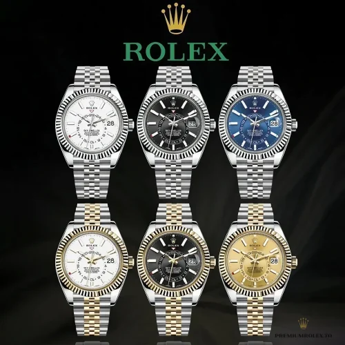 Super Clone Sky-Dweller 42mm Jubilee Bracelet  Full Collection