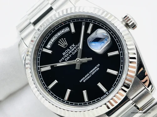 Superclone Day-Date 40mm Platinum Black Dial 228236 - Factory Super Clone Watch