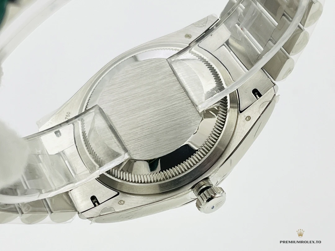 Superclone Day-Date 40mm Platinum Black Dial 228236 - Swiss Movement Replica Watch