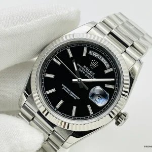 Caseback of the Day-Date 228236 with Rolex engravings