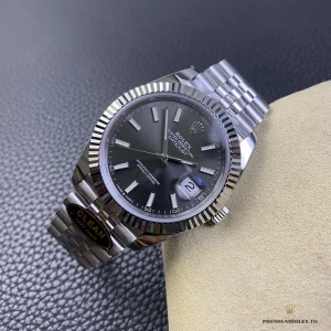 Rolex Datejust 126334 caseback in polished Oystersteel