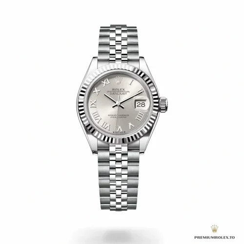 Superclone Rolex DateJust Jubilee 28 mm Silver Dial 279174 - Budget Luxury Replica Watch