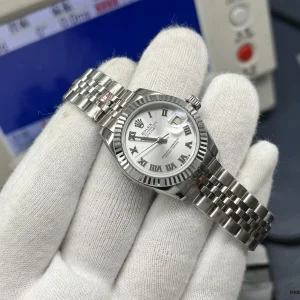 Datejust 279174 caseback in polished Oystersteel