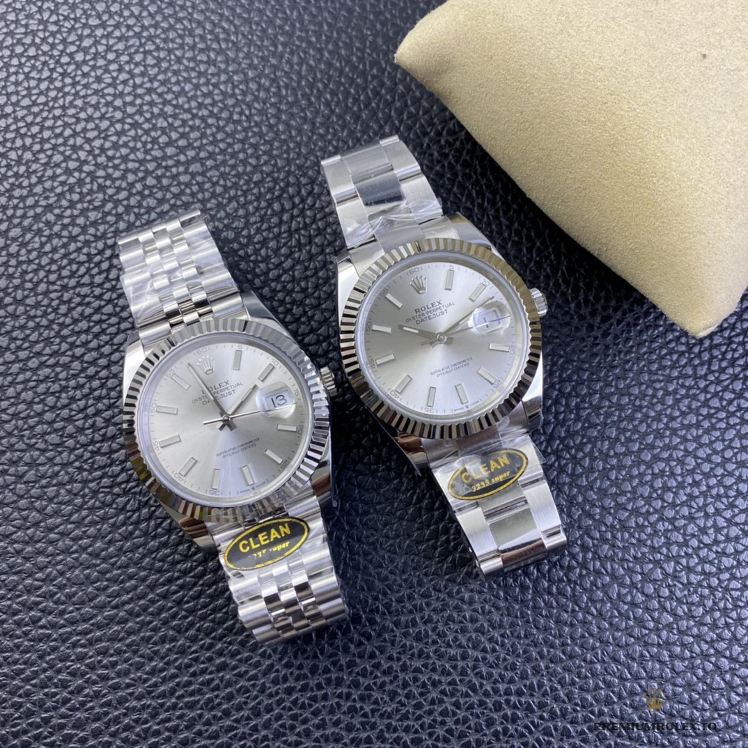 Fake Rolex Datejust Silver Dial 41mm Jubilee 126334 - Best Quality Replica Watch