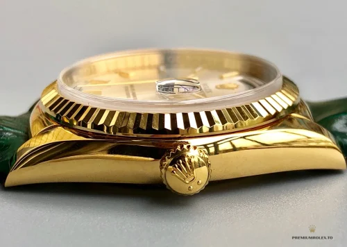 Superclone Rolex Day-Date 36 mm Green Dial 118138-0003 - Swiss-Made Clone Watch