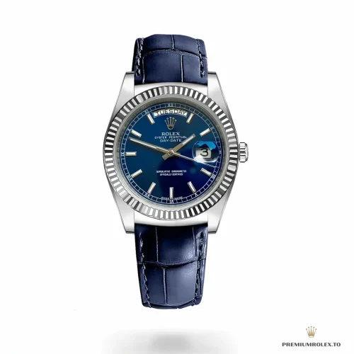 Superclone Rolex Day-Date 36mm Blue Dial 118139HR - Best Quality Replica Watch