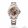 Fake Rolex Yacht-Master 116621 Chocolate Dial 40mm