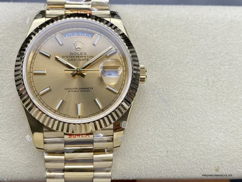 Superclone Day-Date 40mm Champagne Dial 228238 - Swiss Movement Replica Watch