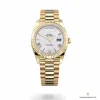 Replica Rolex Day-Date 40 mm White Dial Yellow Gold M228238-0042 - Affordable Luxury Fake Timepiece
