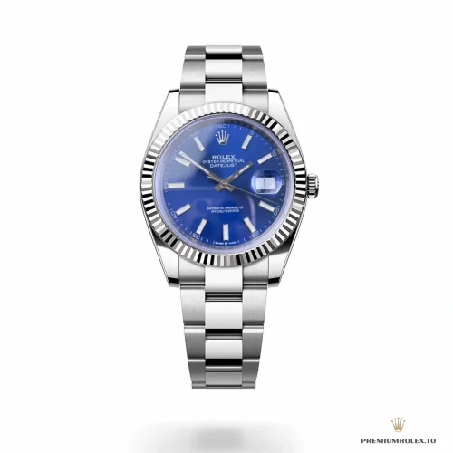 Replica Rolex Datejust 41mm 126334 Oyster Blue Dial - Affordable Luxury Fake Timepiece