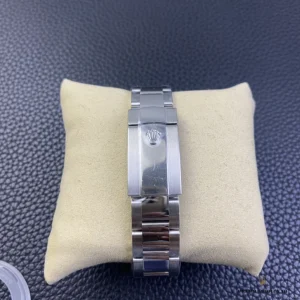 Rolex Datejust 126334 caseback view with Oystersteel construction