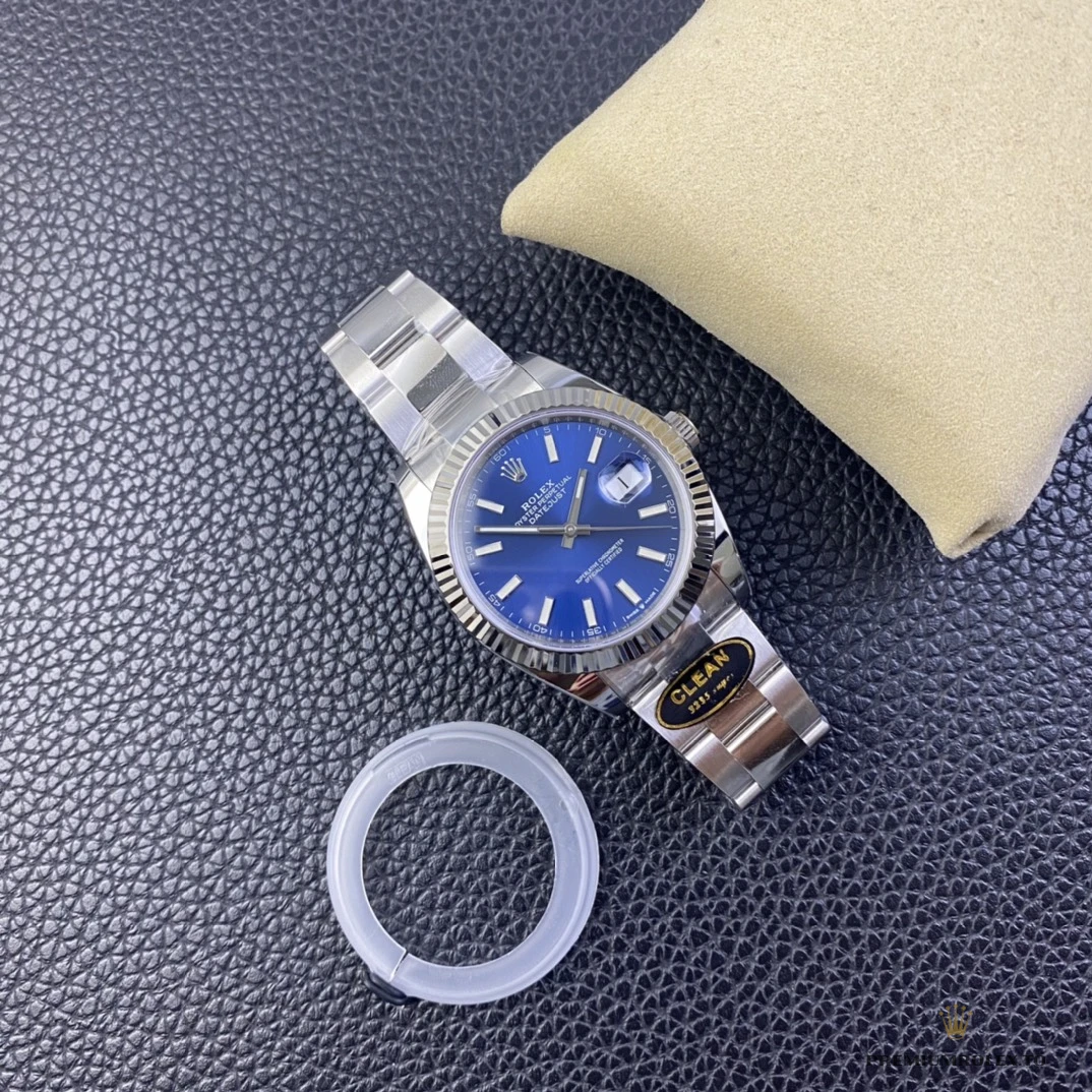 Replica Rolex Datejust 41mm 126334 Oyster Blue Dial - Premium Super Clone Watch