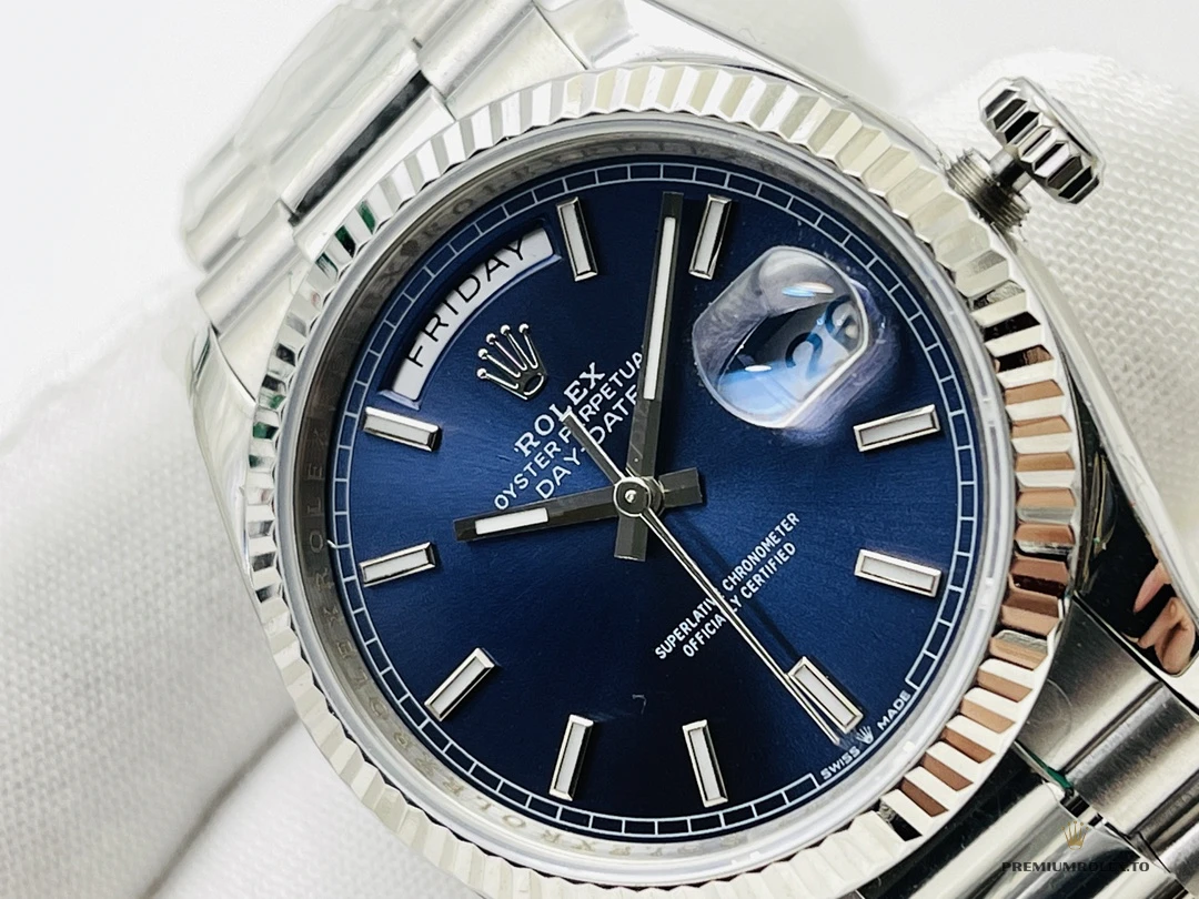Replica Rolex Day-date 40mm Blue Dial 228239AF - Top-Tier Swiss Replica Watch