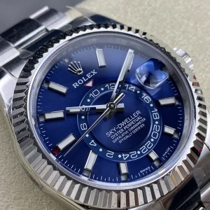 Full Oyster bracelet layout of Sky-Dweller 326934 with Oysterclasp