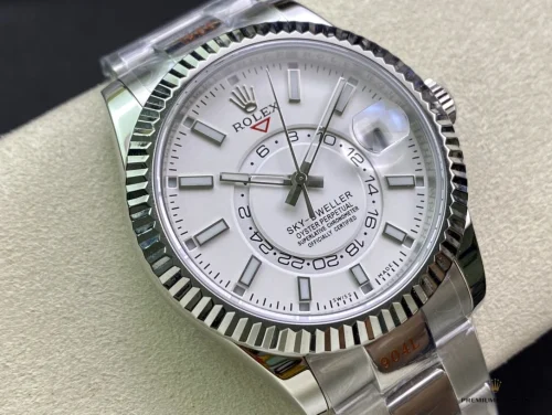 Replica Rolex Sky-Dweller 326938 42mm White Dial - Affordable Luxury Fake Timepiece