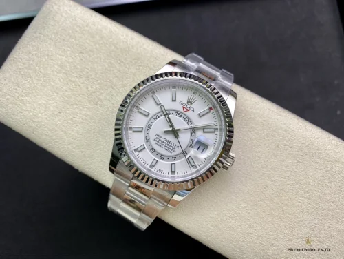 Replica Rolex Sky-Dweller 326938 42mm White Dial - Luxury Replica Watch