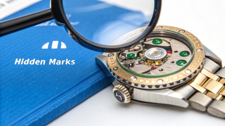 Can jeweler tell fake rolex - professional examining watch under loupe magnification