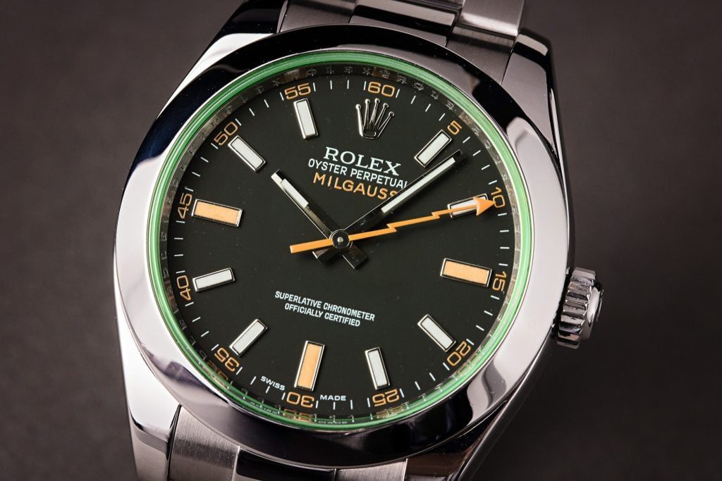 Rolex green crystal antimagnetic watch that may return in the 2026 lineup