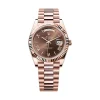 Rolex 228235-0002 Day-Date 40 Everose Chocolate Roman