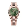 Rolex 228235-0025 Day-Date 40 Everose Olive Roman