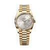 Rolex 228238-0066 Day-Date 40 Yellow Gold Fluted Silver